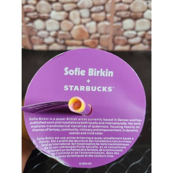 New Sofie Birkin + Starbucks Pride Month Exclusive Summer Sun Cup Tumbler 24 oz - Picture 6 of 6